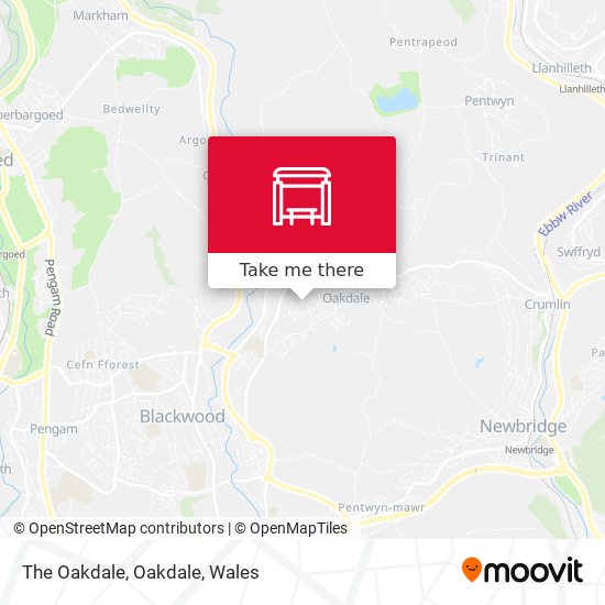 The Oakdale, Oakdale map