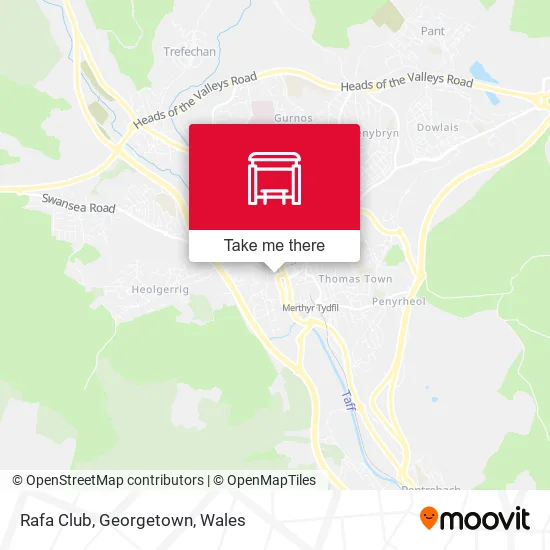 Rafa Club, Georgetown map