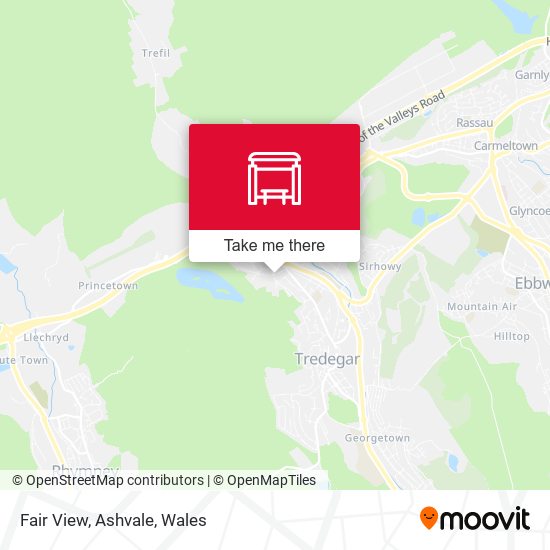 Fair View, Ashvale map