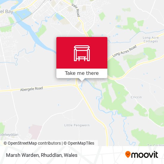Marsh Warden, Rhuddlan map