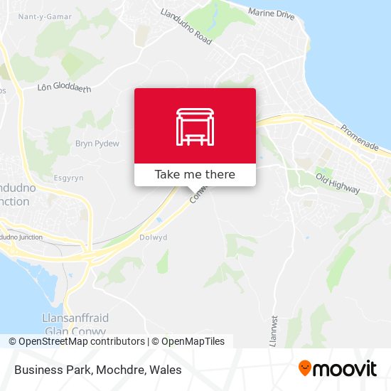 Business Park, Mochdre map