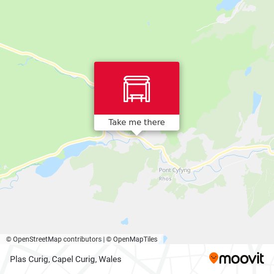 Plas Curig, Capel Curig map