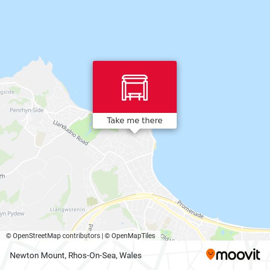 Newton Mount, Rhos-On-Sea map