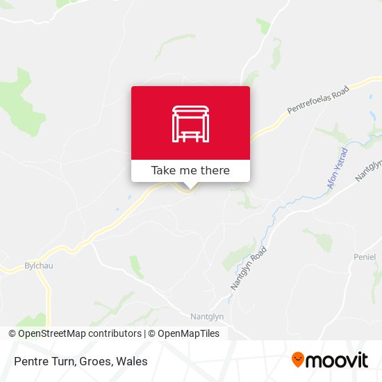 Pentre Turn, Groes map