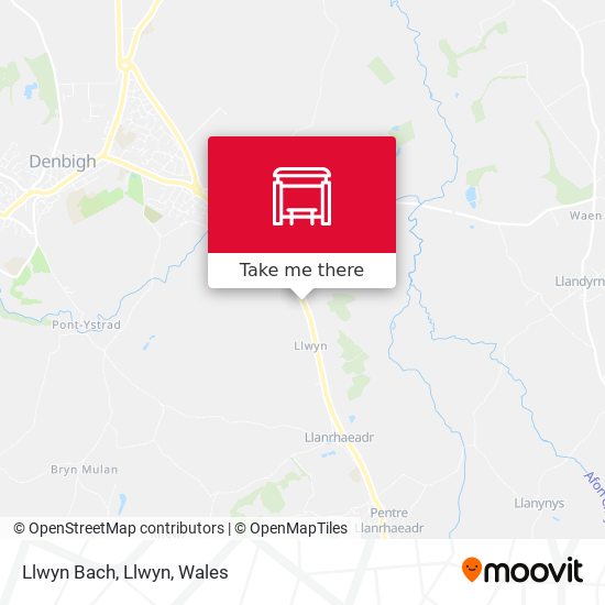 Llwyn Bach, Llwyn map