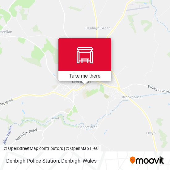 Denbigh Police Station, Denbigh map
