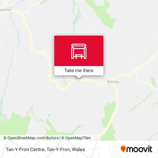 Tan-Y-Fron Centre, Tan-Y-Fron map