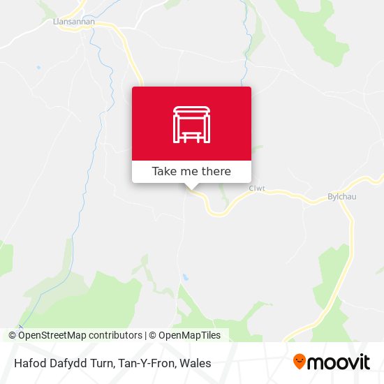 Hafod Dafydd Turn, Tan-Y-Fron map