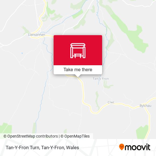 Tan-Y-Fron Turn, Tan-Y-Fron map