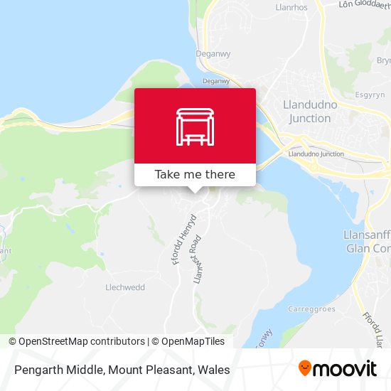 Pengarth Middle, Mount Pleasant map