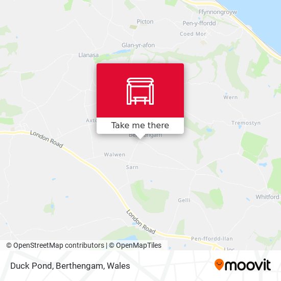 Duck Pond, Berthengam map
