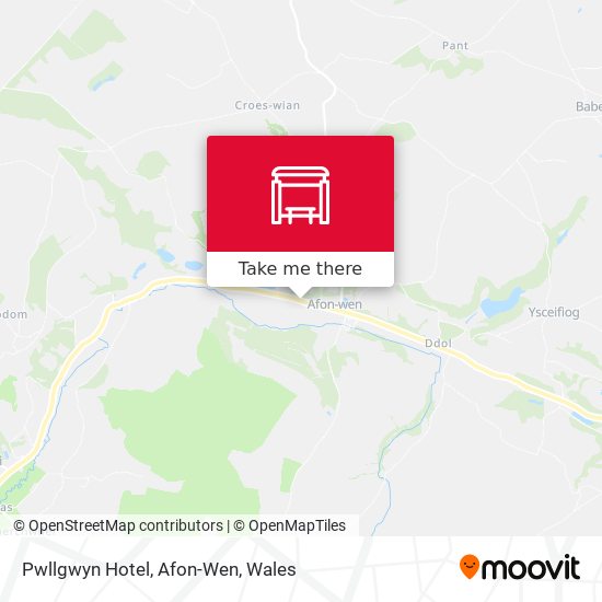 Pwllgwyn Hotel, Afon-Wen map