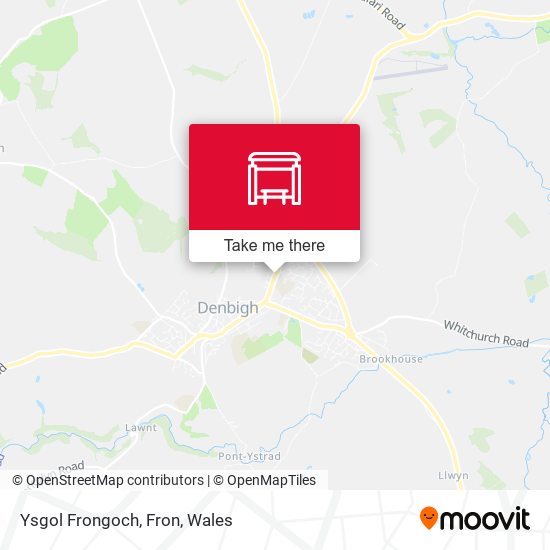 Ysgol Frongoch, Fron map