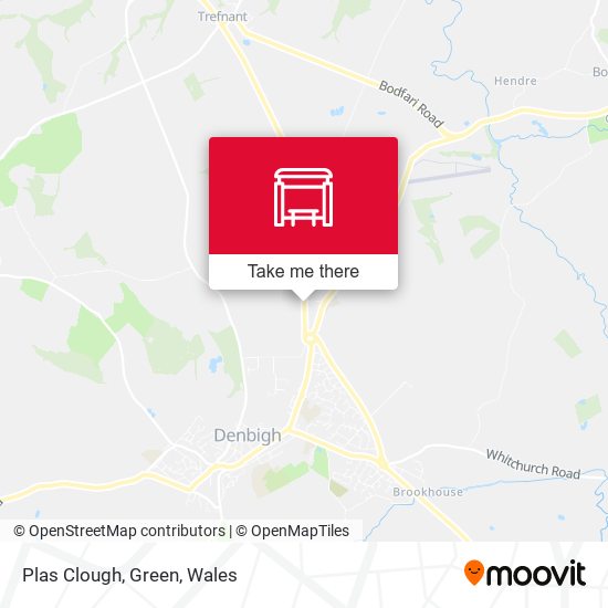 Plas Clough, Green map
