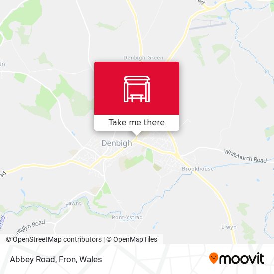 Abbey Road, Fron map