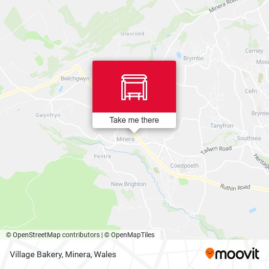Village Bakery, Minera map