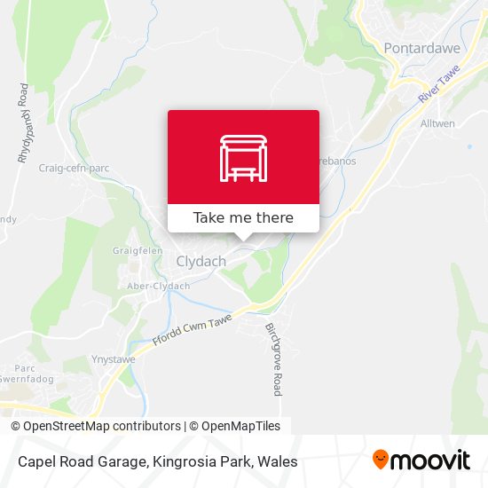 Capel Road Garage, Kingrosia Park map