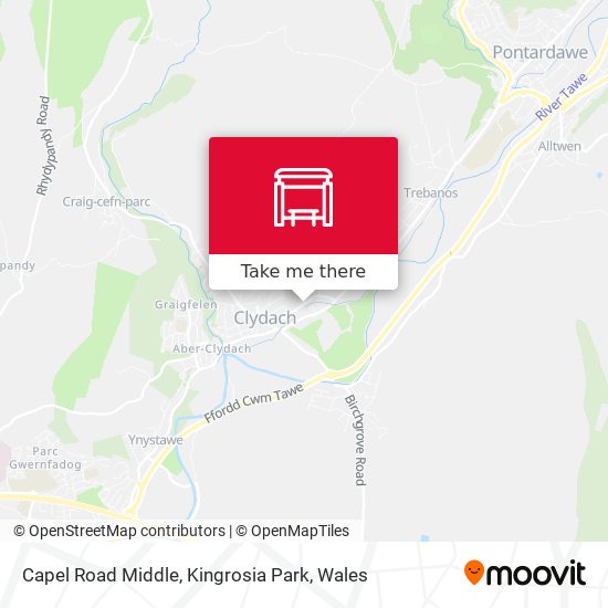 Capel Road Middle, Kingrosia Park map