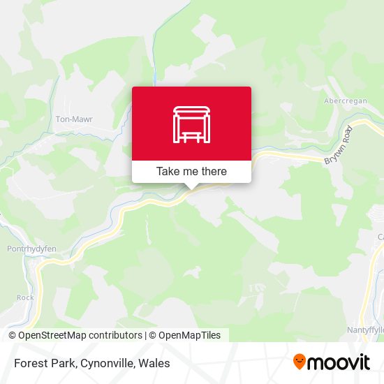 Forest Park, Cynonville map