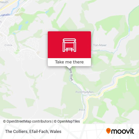 The Colliers, Efail-Fach map