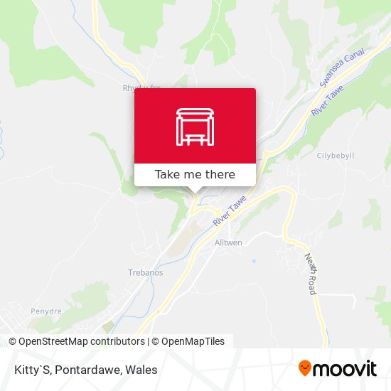 Kitty`S, Pontardawe map