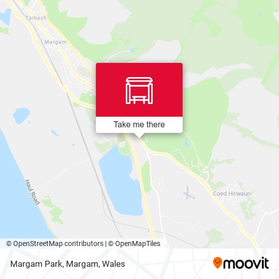Margam Park, Margam map