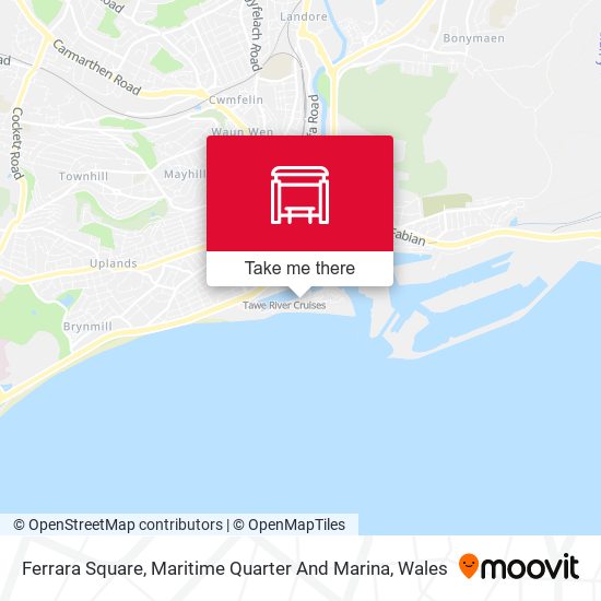 Ferrara Square, Maritime Quarter And Marina map