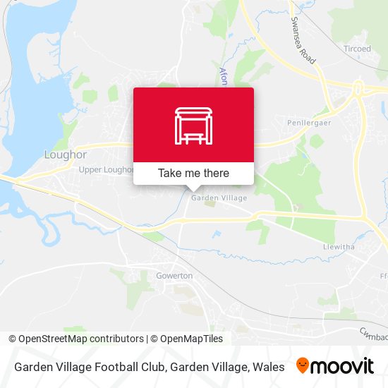 Garden Village Football Club, Garden Village map