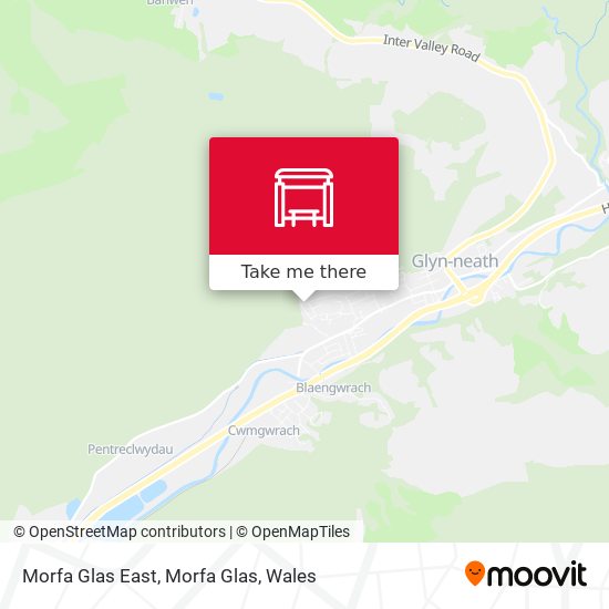 Morfa Glas East, Morfa Glas map