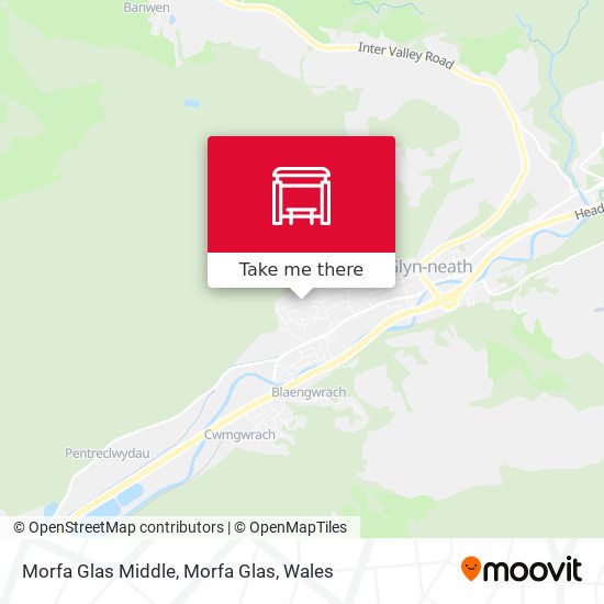 Morfa Glas Middle, Morfa Glas map