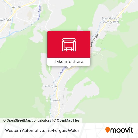 Western Automotive, Tre-Forgan map