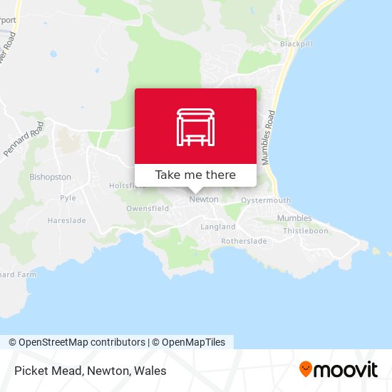 Picket Mead, Newton map