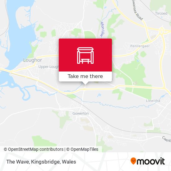 The Wave, Kingsbridge map