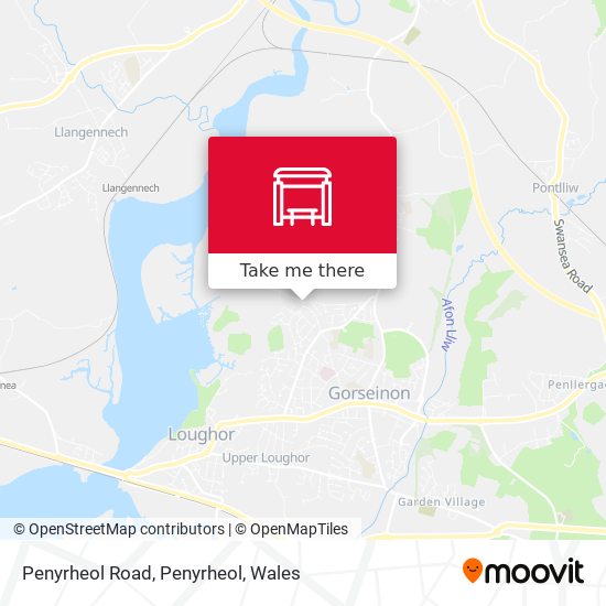 Penyrheol Road, Penyrheol map