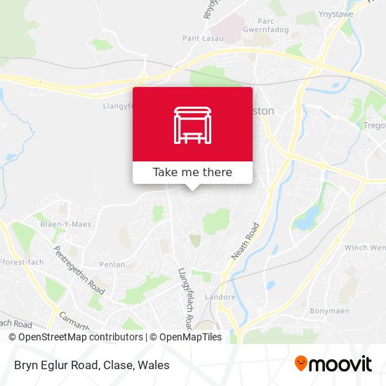 Bryn Eglur Road, Clase map