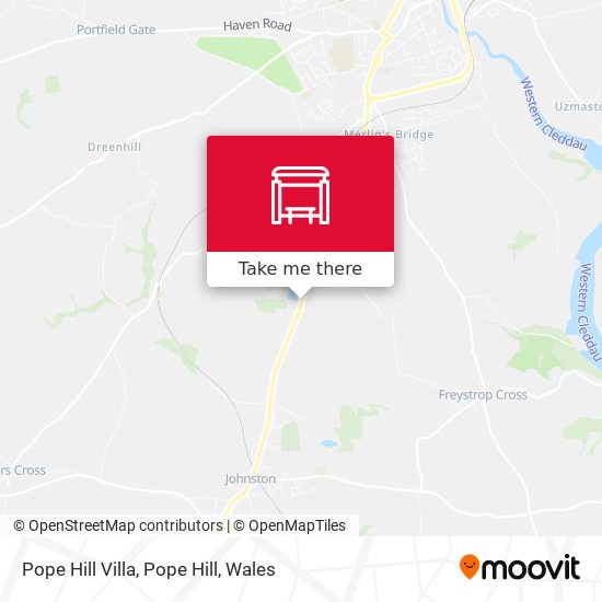 Pope Hill Villa, Pope Hill map