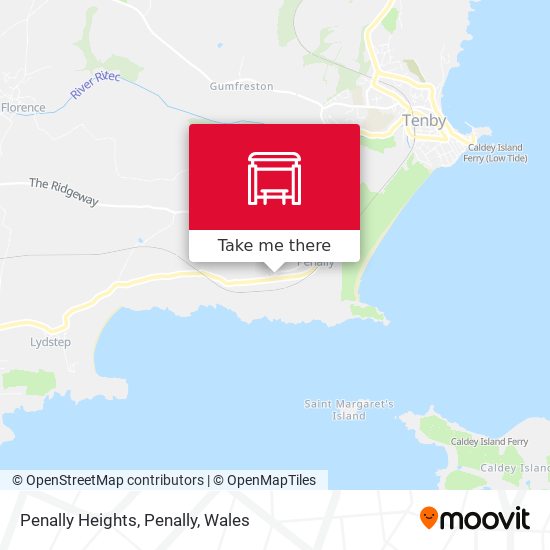 Penally Heights, Penally map