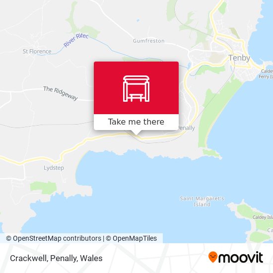 Crackwell, Penally map