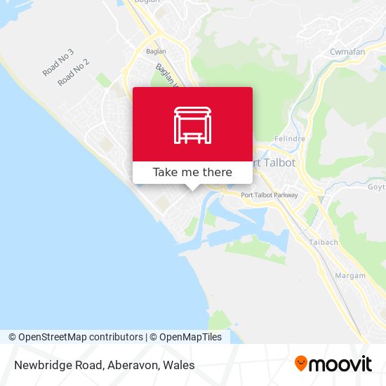 Newbridge Road, Aberavon map