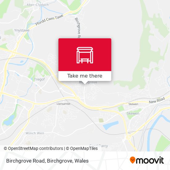 Birchgrove Road, Birchgrove map