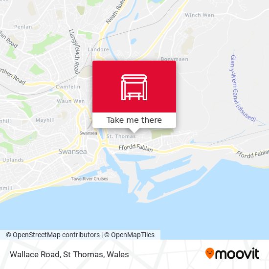 Wallace Road, St Thomas map