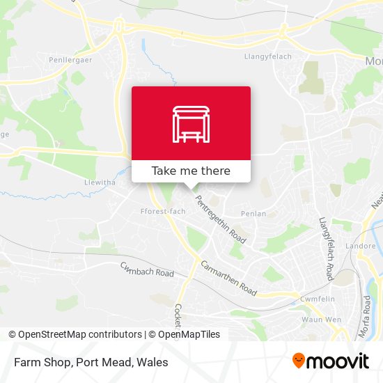 Farm Shop, Port Mead map