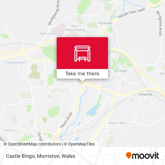 Castle Bingo, Morriston map