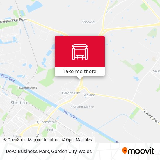Deva Business Park, Garden City map