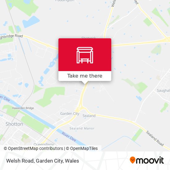 Welsh Road, Garden City map