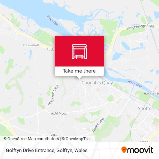Golftyn Drive Entrance, Golftyn map
