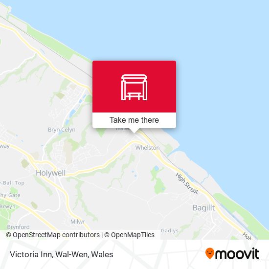 Victoria Inn, Wal-Wen map