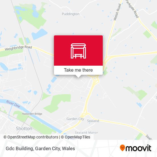 Gdc Building, Garden City map