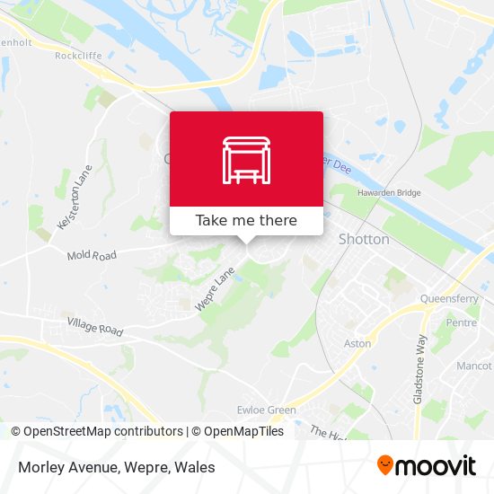 Morley Avenue, Wepre map