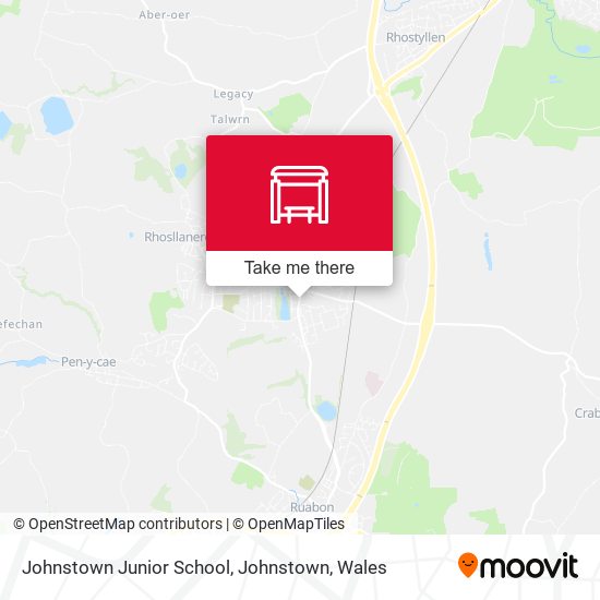 Johnstown Junior School, Johnstown map